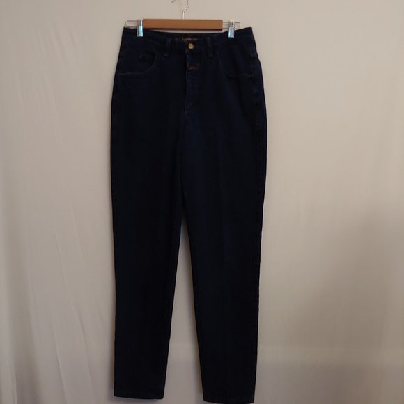 Marithe Francois Girbaud Denim - Marith Francois Girbaud Denim high waisted size 11/12 dark wash